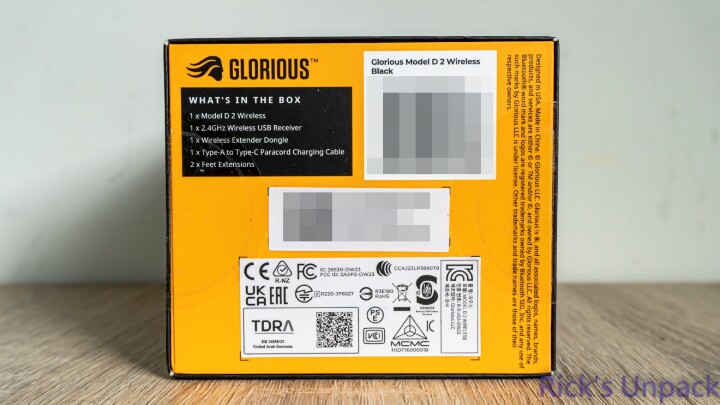 【開箱】Glorious輕量三模右手人體工學鼠 | Glorious Model D2 WIRELESS