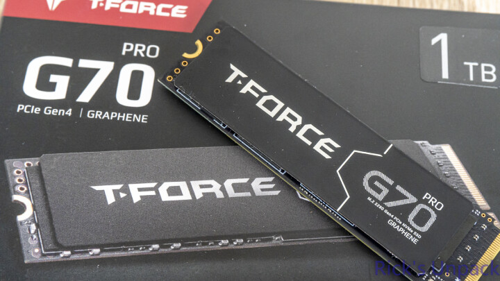 【開箱】自帶石墨烯散熱片的頂速Gen4 SSD | T-FORCE G70 PRO PCIe Gen4 SSD