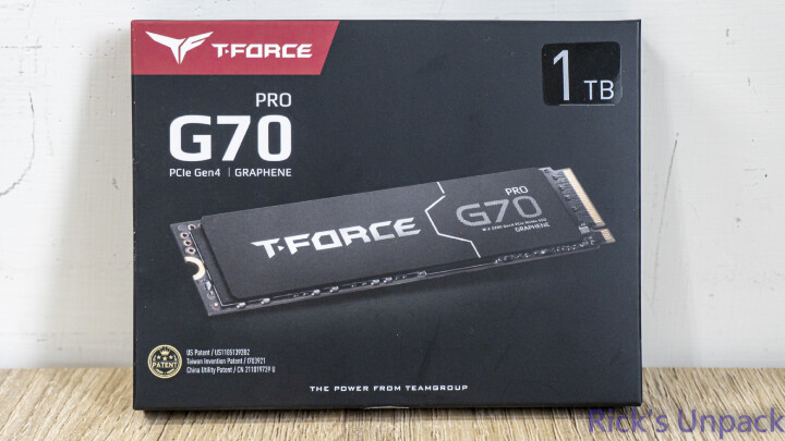 【開箱】自帶石墨烯散熱片的頂速Gen4 SSD | T-FORCE G70 PRO PCIe Gen4 SSD