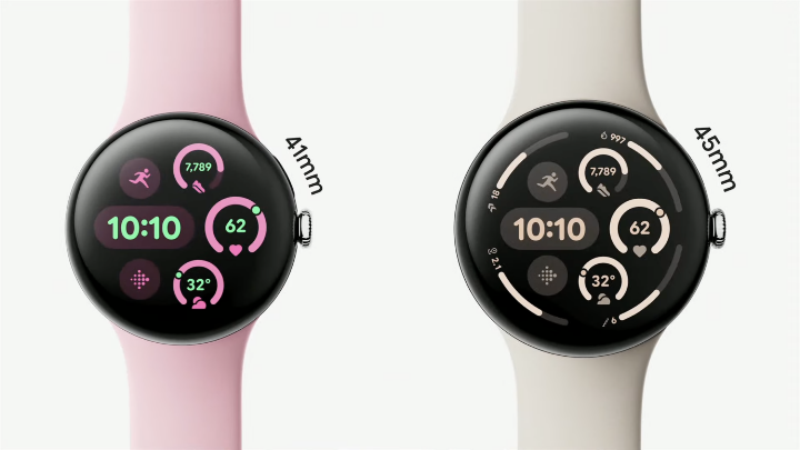 螢幕更大更亮，Google Pixel Watch 3 雙尺寸登場