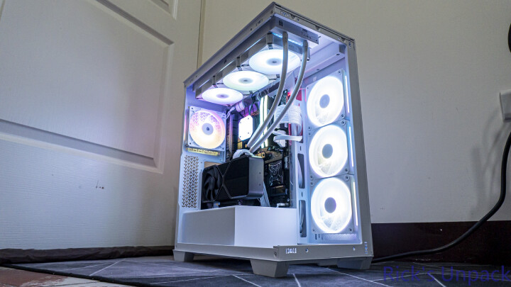 【開箱】賊船首款PCIE插槽模組化海景殼 | CORSAIR 3500X ARGB WHITE