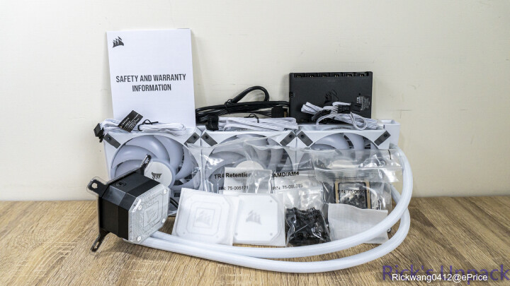 【開箱】專屬絢麗CAPELLIX燈效 | CORSAIR H150i ELITE CAPELLIX XT WHITE