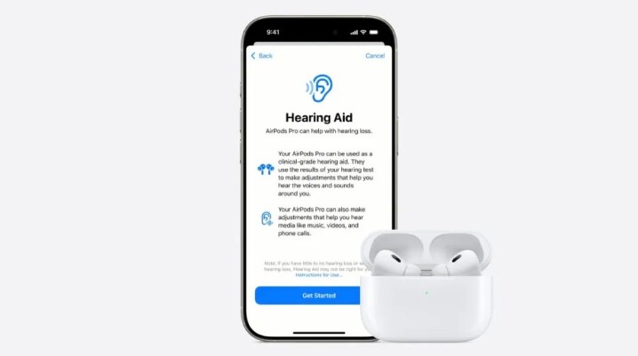 蘋果在 IOS 18 新增以 AirPods Pro 2 作為聽力輔助設備的功能，獲得美國食品藥物管理局批准