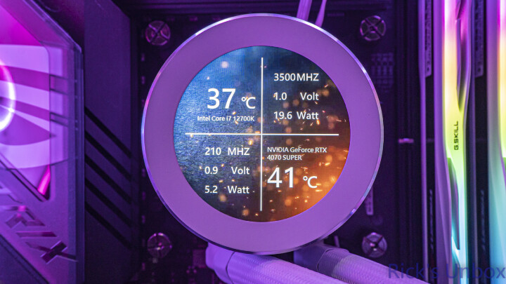 【開箱】冰炫風降溫效果的&quot;冰旋峰&quot;水冷 | darkFlash DN360S 冰旋峰 LCD WHITE