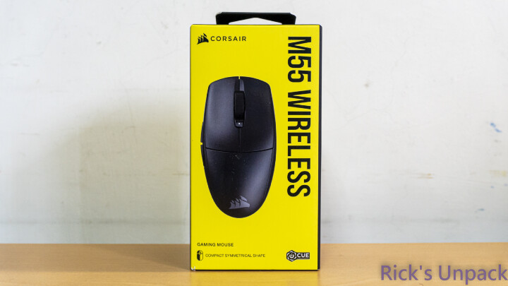 【開箱】海盜船入門無線電競滑鼠 | CORSAIR M55 WIRELESS