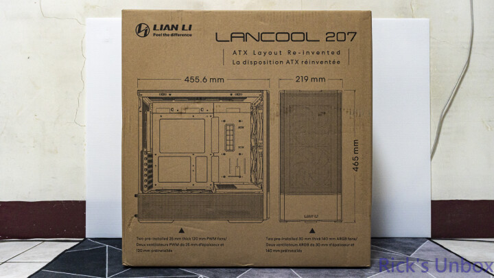 【開箱】全新思維、散熱更強 | LIAN LI LANCOOL 207