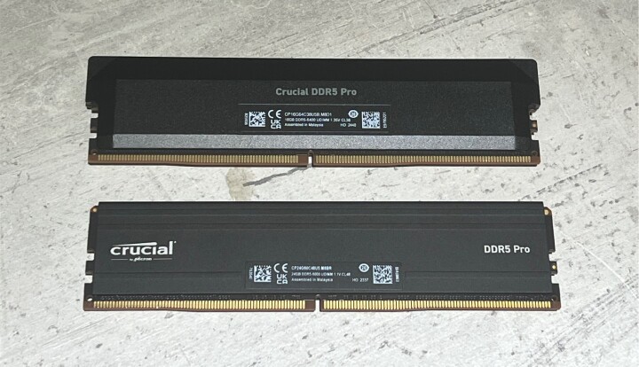 「沉穩內斂，曖曖內含光」 美光Micron Crucial PRO DDR5 6400 16G*2黑色記憶體 產品體驗