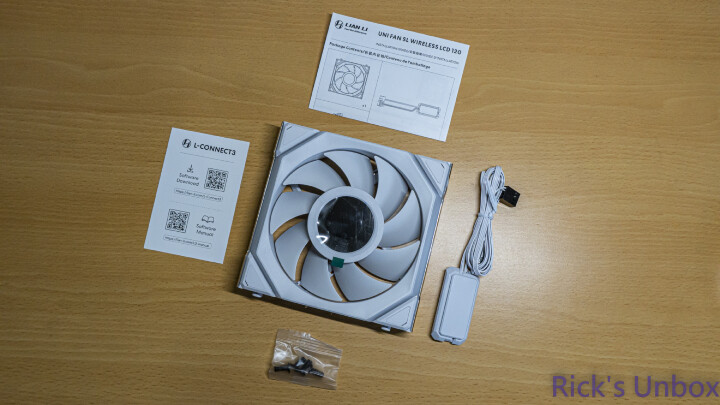 【開箱】訊號&quot;無線化&quot;的風扇 | LIAN LI UNI FAN SL WIRELESS 120 WHITE &amp; SL WIRELESS LCD 120 WHITE