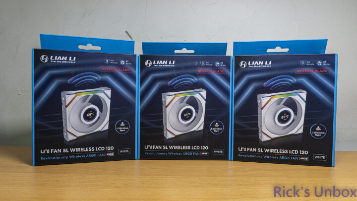 【開箱】訊號&quot;無線化&quot;的風扇 | LIAN LI UNI FAN SL WIRELESS 120 WHITE &amp; SL WIRELESS LCD 120 WHITE