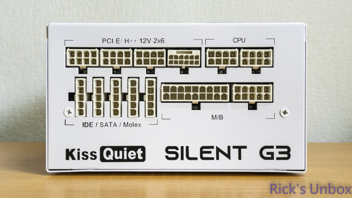 【開箱】主流認證全白色電源 | Kiss Quiet SILENT G3 850 WHITE