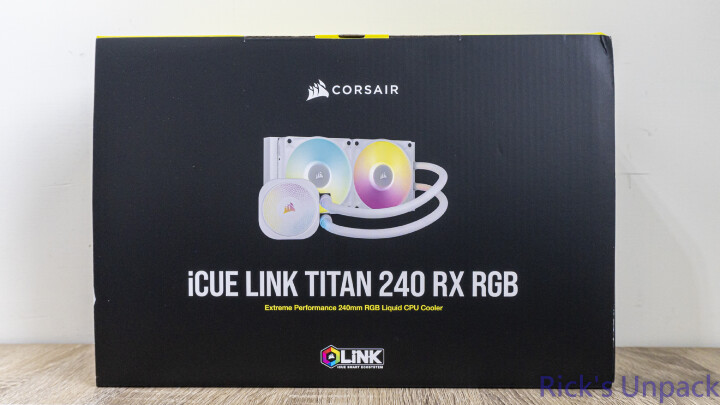 【開箱】賊船新研發水泵與iCUE LiNK風扇 | CORSAIR iCUE LiNK TITAN 240 RX RGB WHITE