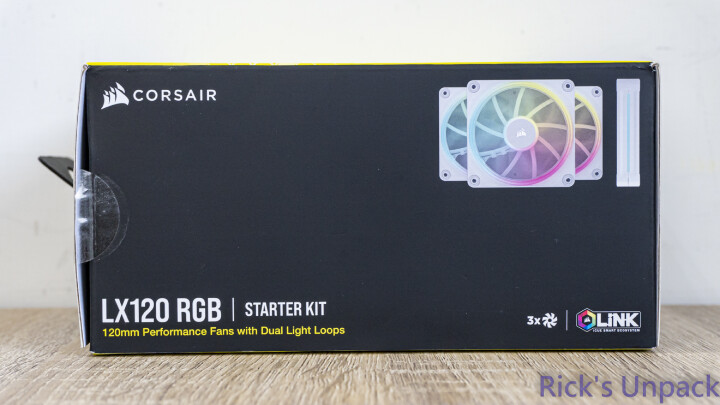 【開箱】iCUE LiNK新燈效風扇 | CORSAIR iCUE LiNK LX120 RGB WHITE FANS