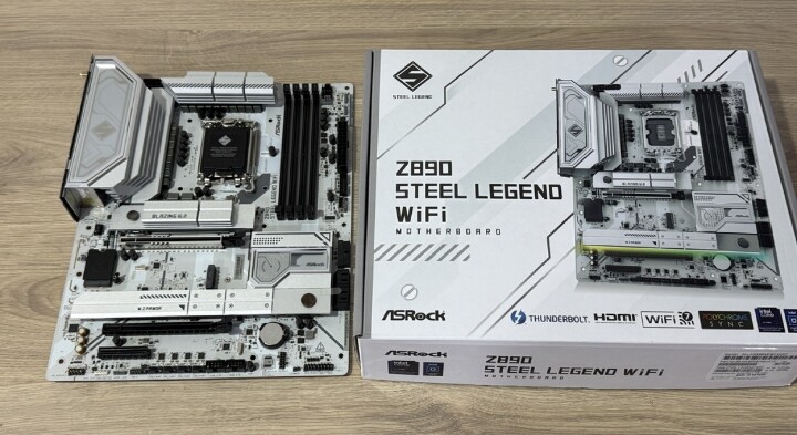 萬元首選 ASRock 華擎 Z890 Steel Legend WiFi 銀白 PCB 