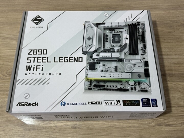 萬元首選 ASRock 華擎 Z890 Steel Legend WiFi 銀白 PCB 