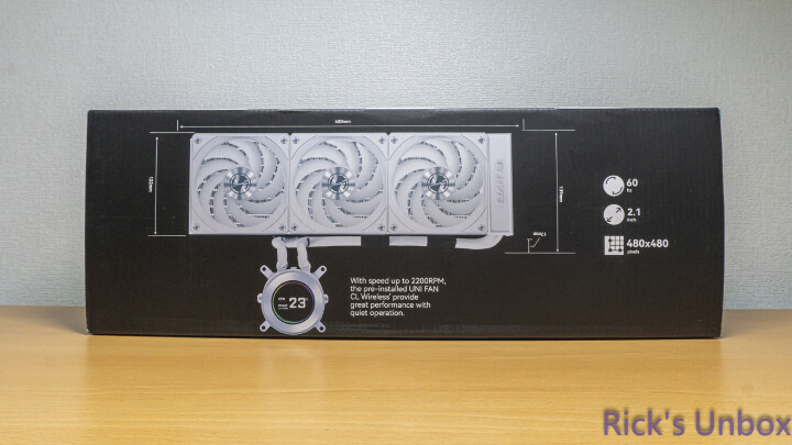 【開箱】連水冷都有三模連線 | LIAN LI HydroShift II LCD-C 360CL WHITE