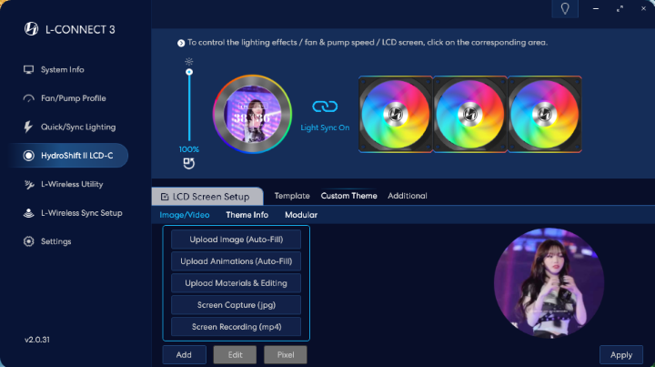 【開箱】連水冷都有三模連線 | LIAN LI HydroShift II LCD-C 360CL WHITE