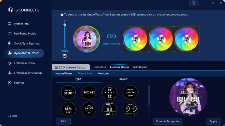 【開箱】連水冷都有三模連線 | LIAN LI HydroShift II LCD-C 360CL WHITE