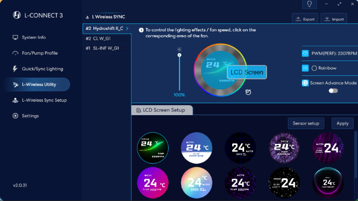 【開箱】連水冷都有三模連線 | LIAN LI HydroShift II LCD-C 360CL WHITE