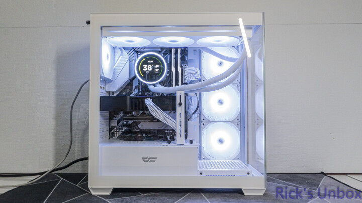 【開箱】平價實木海景殼 | darkFlash DS900 WOOD WHITE