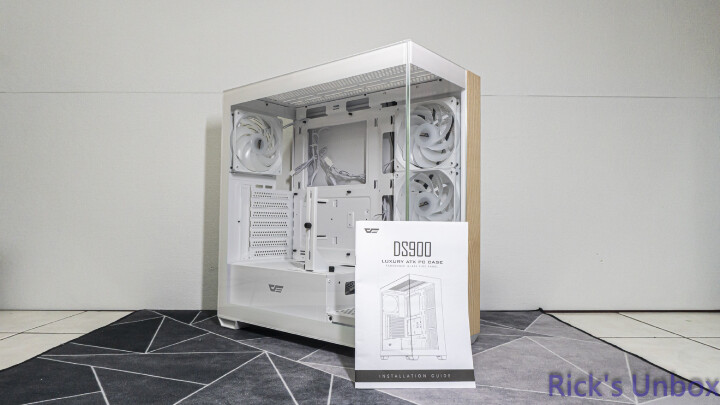 【開箱】平價實木海景殼 | darkFlash DS900 WOOD WHITE