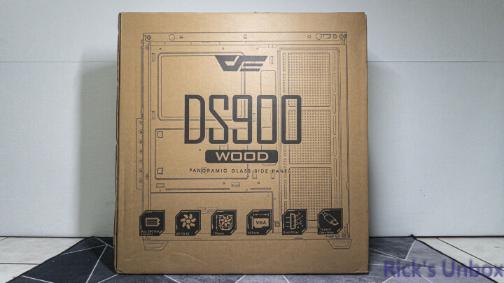 【開箱】平價實木海景殼 | darkFlash DS900 WOOD WHITE