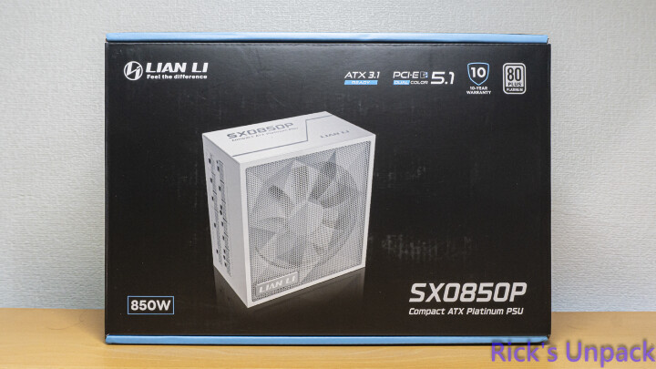 LIAN LI SX850P WHITE電源開箱與測試