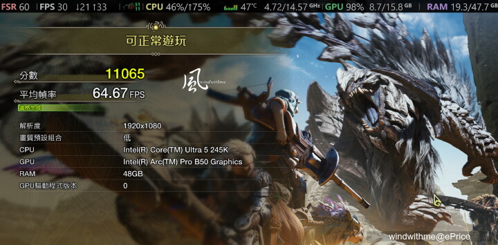 Intel Arc Pro B50 16GB入門級工作站兼具AI加速卡開箱實測