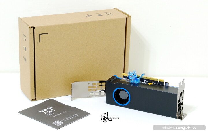 Intel Arc Pro B50 16GB入門級工作站兼具AI加速卡開箱實測