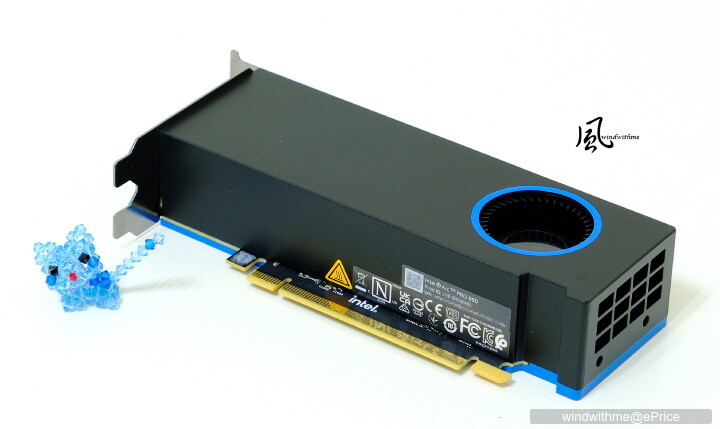 Intel Arc Pro B50 16GB入門級工作站兼具AI加速卡開箱實測