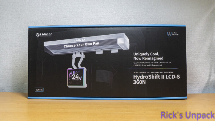 ### LIAN LI HydroShift II LCD-S 360N WHITE 開箱與測試報告 --- #### 