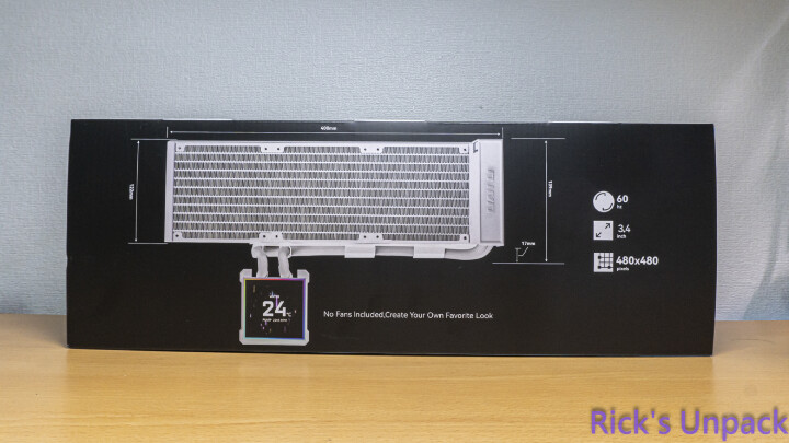 【開箱】新版走線特殊水冷 | LIAN LI HydroShift II LCD-S 360N WHITE