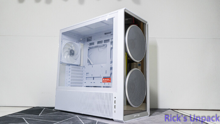 【開箱】與音響絕配的機殼 | LIAN LI LANCOOL 217 INF WHITE