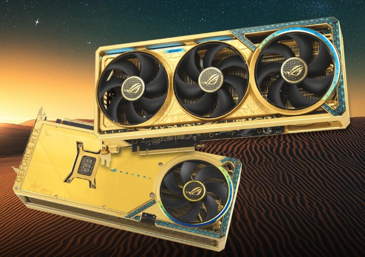 土豪金還真的有.. ROG 5080 燦金版