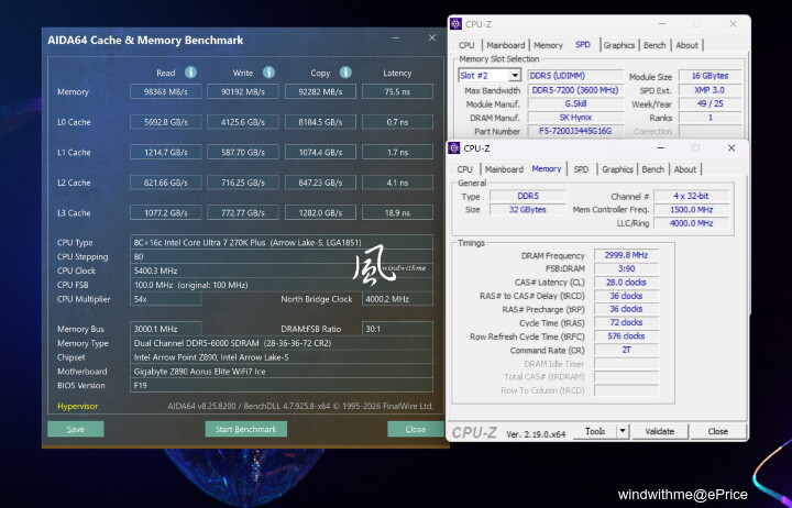 核心更多、生產力與遊戲提升- Intel Core Ultra 7 270K Plus風冷實測解析