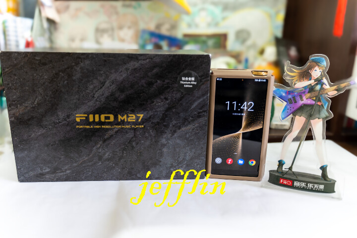 [開箱] Fiio M27二代超級戰艦 重量級DAP隨身播放器 鈦合金版
