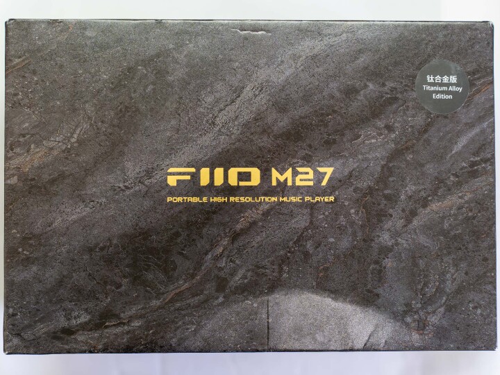 [開箱] Fiio M27二代超級戰艦 重量級DAP隨身播放器 鈦合金版