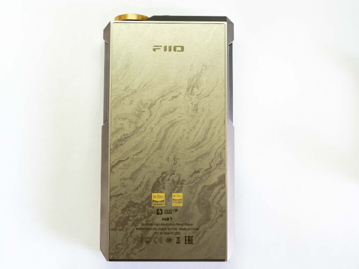 [開箱] Fiio M27二代超級戰艦 重量級DAP隨身播放器 鈦合金版
