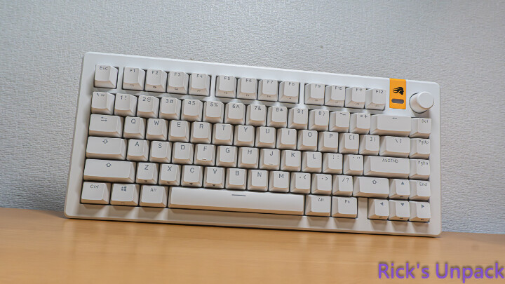 【開箱】磁軸機械軸雙重並行 | Glorious GMMK 3 HE 75 WHITE