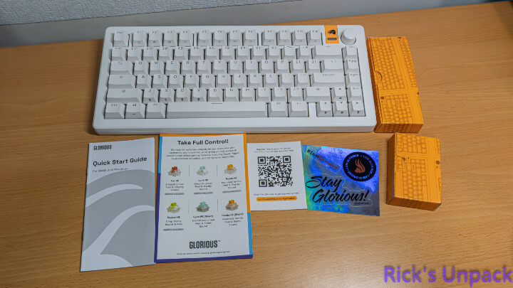 【開箱】磁軸機械軸雙重並行 | Glorious GMMK 3 HE 75 WHITE