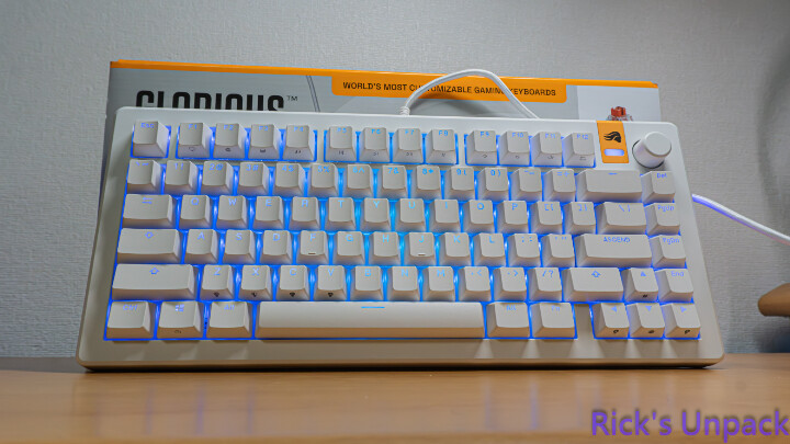 【開箱】磁軸機械軸雙重並行 | Glorious GMMK 3 HE 75 WHITE