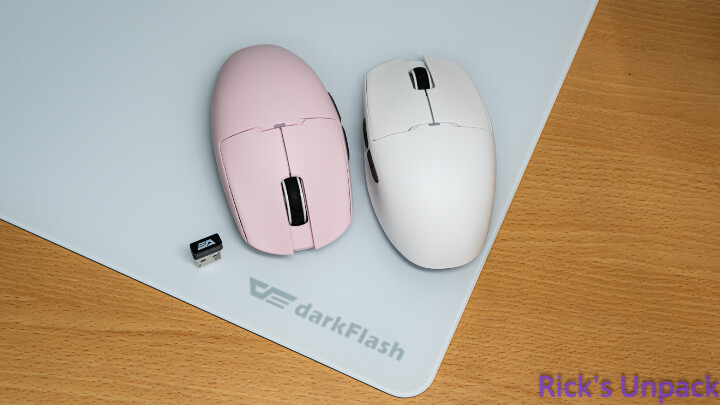 【開箱】大飛三模輕量滑鼠 | darkFlash DFM 80 &amp; DFM 80 PRO ft. DMP300