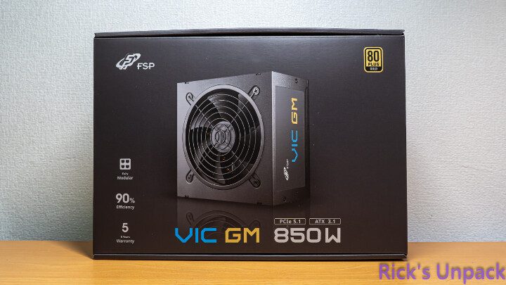 【開箱】高CP金牌全模組電源 | FSP VIC GM 850W
