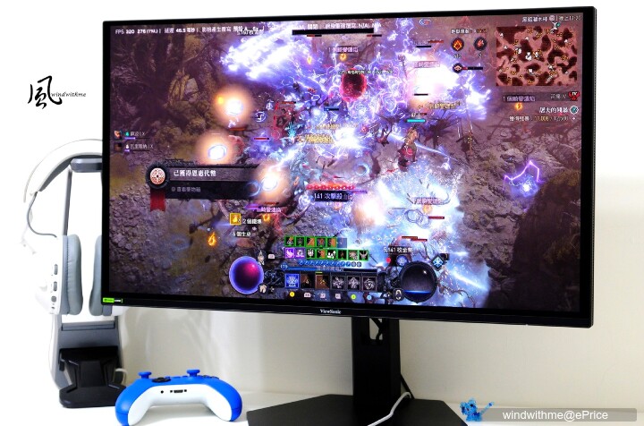 ViewSonic XG2738-2K-OLED兼顧240Hz高速電競與鮮豔色彩開箱分享