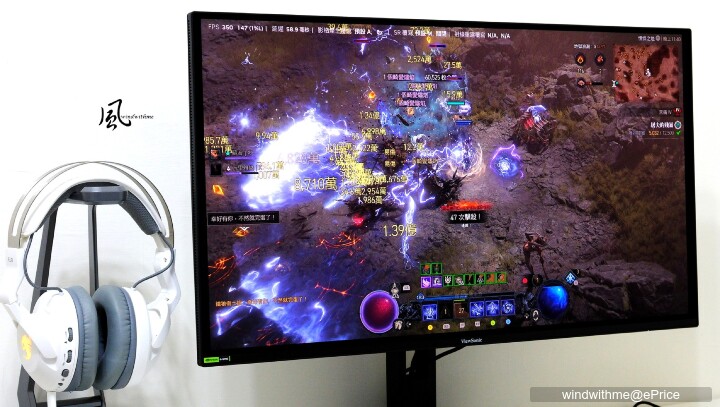 ViewSonic XG2738-2K-OLED兼顧240Hz高速電競與鮮豔色彩開箱分享