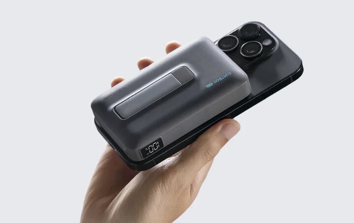 Cuktech 推新款磁吸行動電源 Qi2 無線快充與摺疊支架一次到位 Cuktech 推新款磁吸行動電源 Qi2 無線快充與摺疊支架一次到位