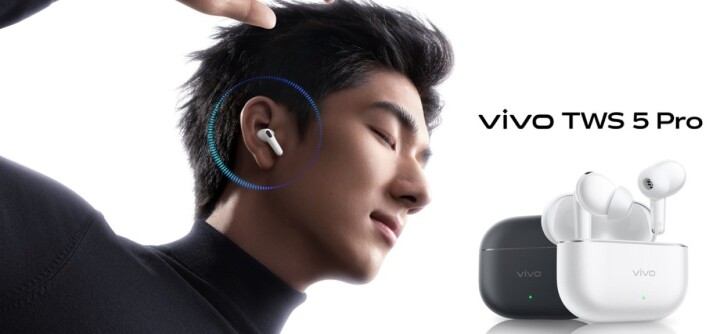 vivo 發表旗艦規格的 TWS 5 Pro buds 真無線耳機