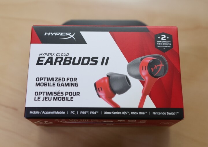 千元耳道式遊戲耳機 HyperX Cloud Earbuds II
