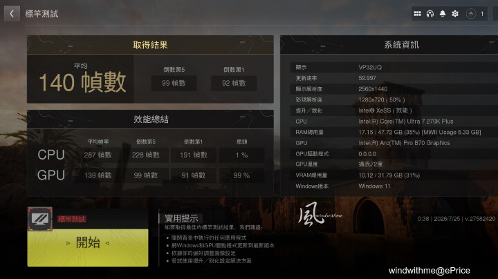 兼顧地端AI與遊戲！Intel Arc Pro B70 32G在Xeon工作站與270K雙平台實測