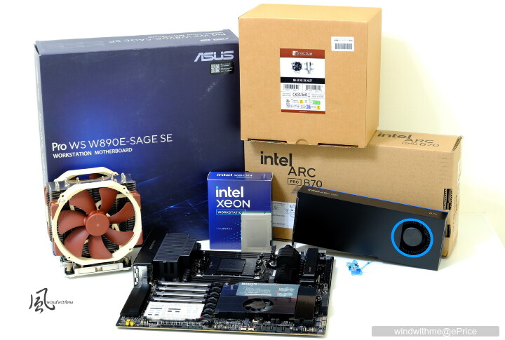 兼顧地端AI與遊戲！Intel Arc Pro B70 32G在Xeon工作站與270K雙平台實測