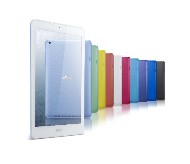 Acer 發表二款平板：Iconia Tab 10 走教育市場、Iconia One 8 十種配色
